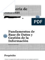 Sesion 13 - Fundamentos de Base de Datos y Gestión de La Información