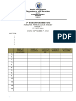 Attendance Sheet