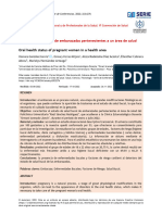 Estado de Salud Bucal de Embarazadas Perteneciente