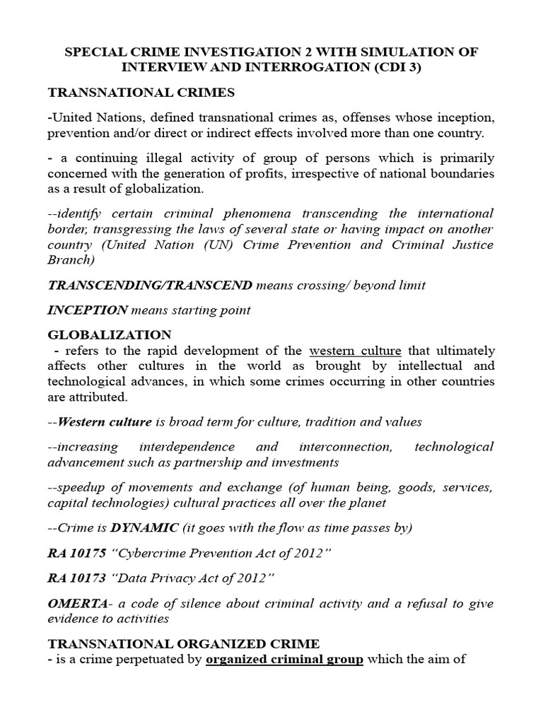 Cdi Special Crime Investigation 2 With Simulation Of Interview And