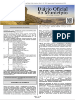 Diário Oficial Do Município de Poços de Caldas - Poder Executivo - Ano VI - #1342 - Segunda-Feira, 04 de Dezembro de 2023