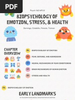 Emotion, Stress & Health - Psych 160