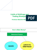 SH02.1 - BF - (Slides) C2mbabehlimarbitrage - Limits of Arbitrage and Trading Strategies