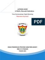 Laporan Projek Kewirausahaan Digital Marketing Fauzan Firdaus XI.f-1