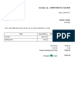 Rideinvoice Kurudi