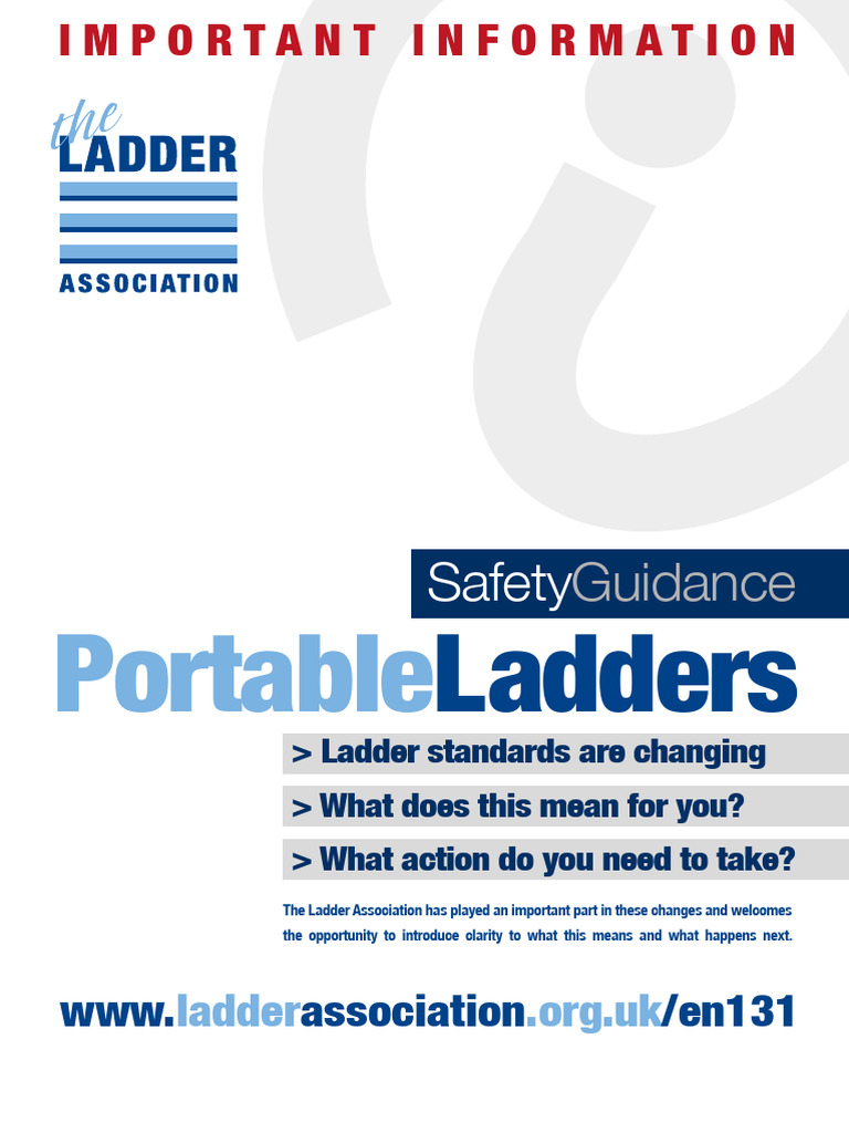 EN 131 Ladder Standards Overview | PDF | Ladder | Copyright