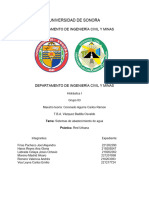 Universidad de Sonora: Departamento de Ingeniería Civil Y Minas