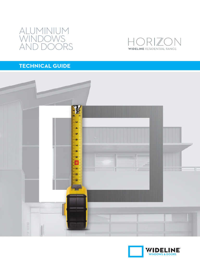 WIDELINE - Horizon Technical Guide | PDF | Window | Glasses