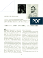 Illness and Artistic Creativity: C E. B, AI.D., Is The Author of Several Books and