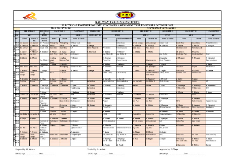 ELECTRICAL ENGINEERING SCHEDULE visual data 6