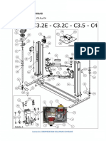 C32E C32C C35 C4 Piezas de Recambio para Elevador de Coches Velyen Istobal