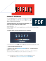 User Guide Managing Your Netflix