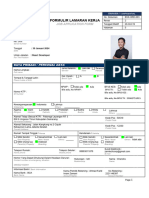BVK HRD 003 Application Form