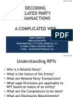 Related Party Presentation - Manoj Banthia