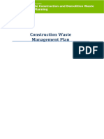 MRp2 - Construction and Demolition Waste Management Planning - CDWM Plan R1