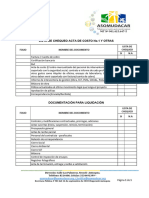 Check List Actas de Costo Ctos Interventoria