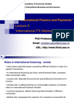 2021 - Lecture - 5 - FX - Markets FX Rates