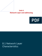 Unit - 4 - Network Layer and Addressing