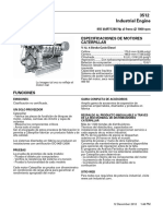 Especificaciones de Motores Caterpillar: 3512 Industrial Engine