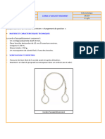 Fiches Techniques Corde D'assujettissement