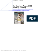 Download Full Test Bank For American Pageant 16Th Edition By Kennedy pdf docx full chapter chapter