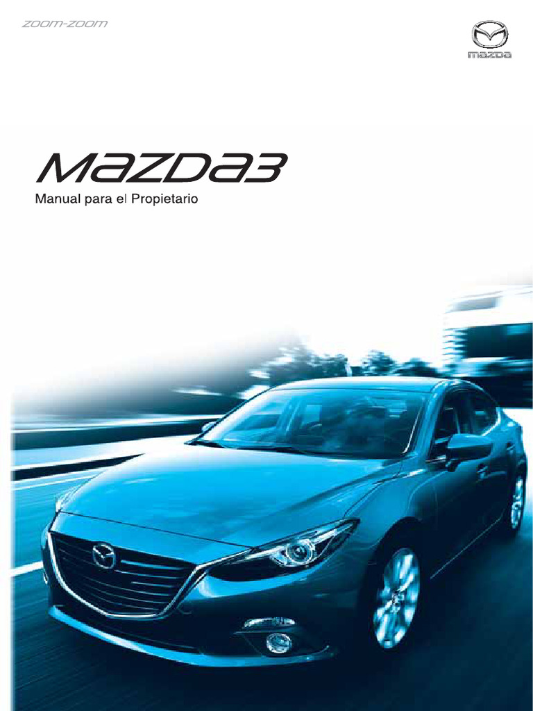 Mazda 3 2017 Manual