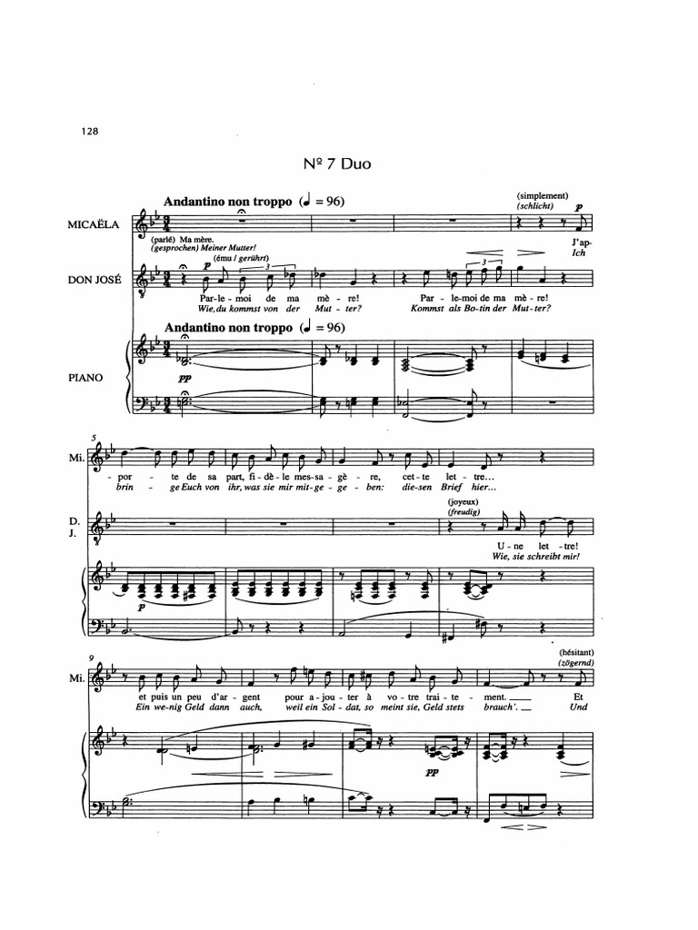 05 Duo Micaela Don Jose | PDF