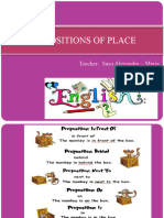 0 0 Prepositions of Place