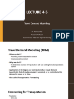 Lecture TDM Intro and Trip Generation