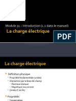 01 - La Charge Électrique