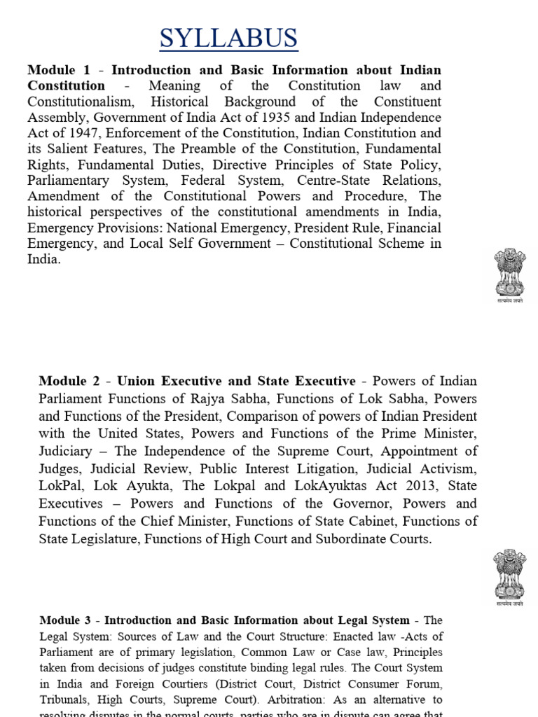 Unit 1constitution of india law engineering coi unit 1 download