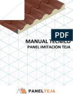 Manual Tecnico Panel Sandwich Teja