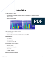 Equilíbrio Eletrolítico