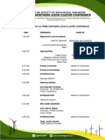 1st Technical Students' Conference (PROGRAM)