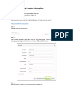 NDC Service Desk Customer Onboarding Manual v1.0