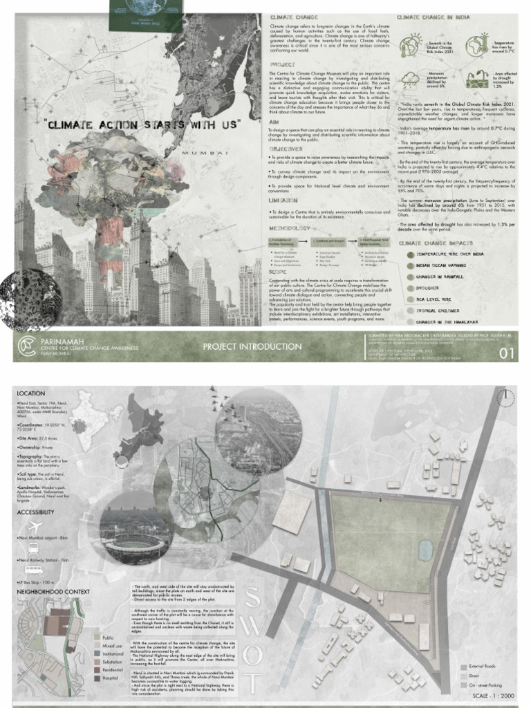 Architecture Thesis - Centre For Climate Change Awareness | PDF