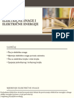 Mjerenje Električne Snage I Energije - 1