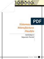 Sistemas de Manufactura Flexible: Actividad 2 Segundo Parcial