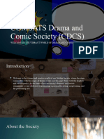 COMSATS Drama and Comic Society (CDCS)