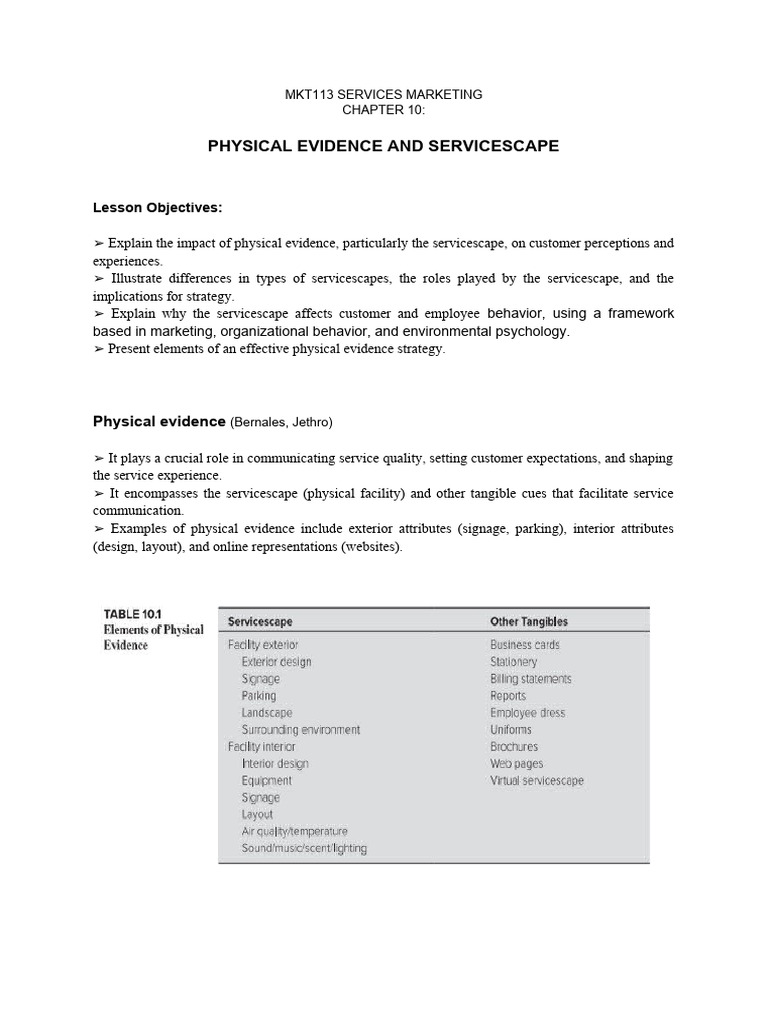 Enhancing Service Experience through Servicescape | PDF | Behavior ...