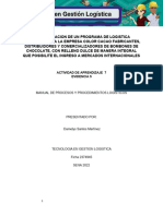 MANUAL DE PROCESOS Y PROCEDIMIENTOS