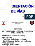 LECCIÓN #6 IMPLEMENTACIÓN DE VÍAS - Taller