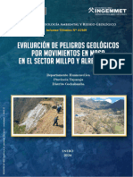 A7469-Evaluacion Peligros Sector Millpo-Huancavelica