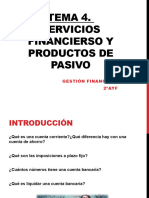 T4. SºFinancieros y Productos de Pasivo