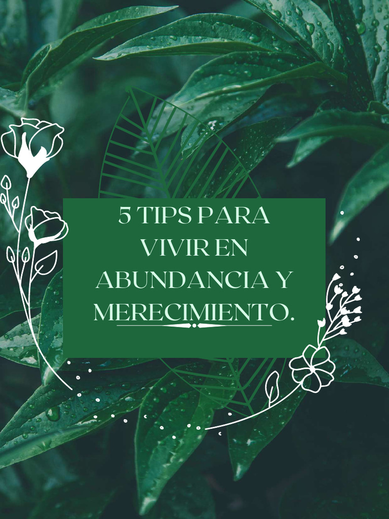 5 Claves para Vivir en Abundancia | PDF | Gratitud | Las emociones