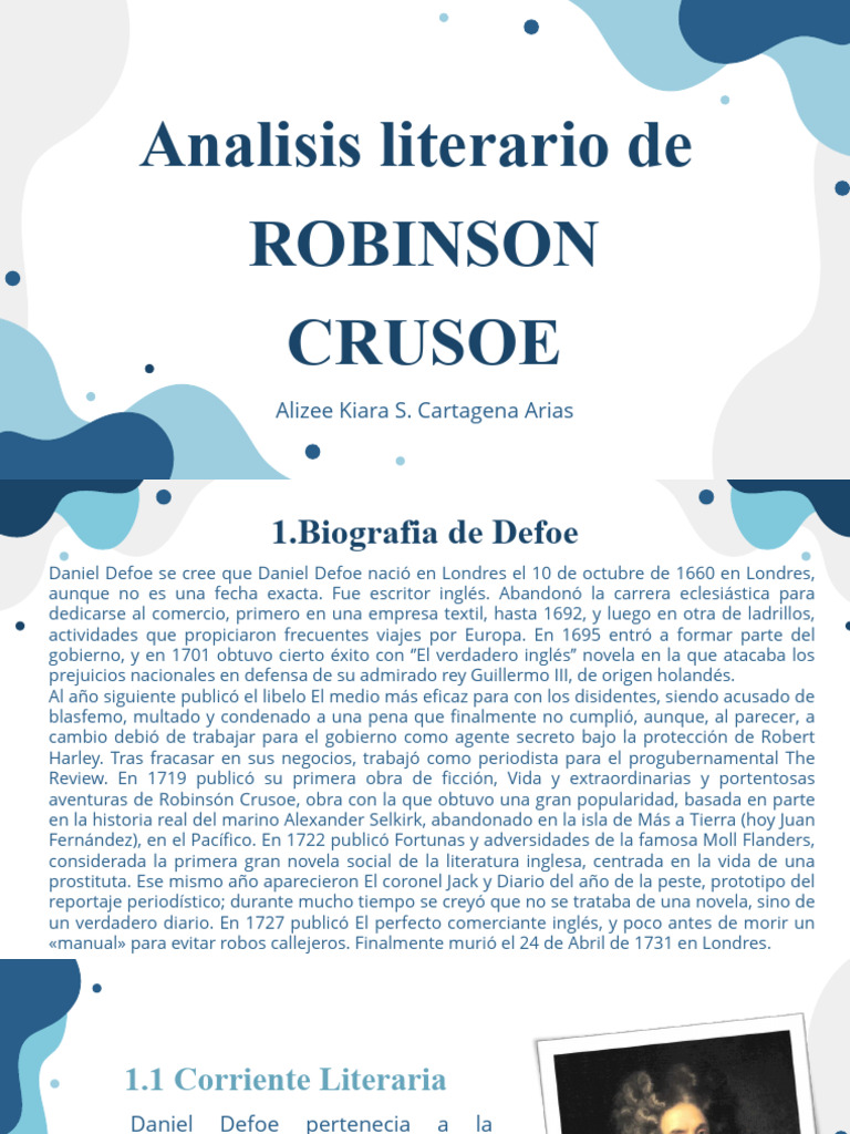 Robinson Crusoe Pdf Robinson Crusoe Daniel Defoe