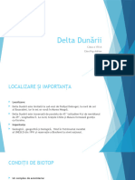 Delta Dunării: Clasa A VIII-A Elev:Pop Adrian