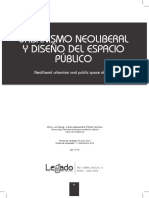 Urbanismo Neoliberal Y Diseño Del Espacio Público: Neoliberal Urbanism and Public Space Design