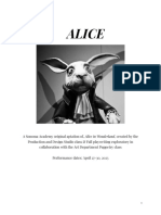 ALICE Working Production Script