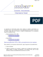 Manual de Reseteo Impresora Bixolon y Aclas